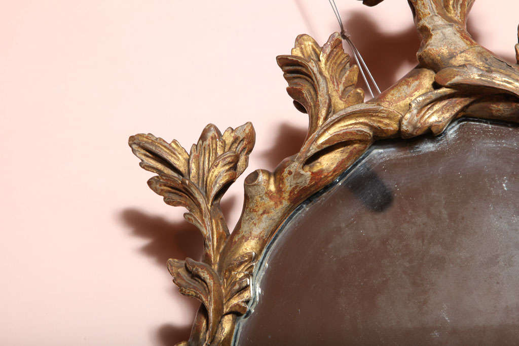 A Pair of George III Carved and Gilded Twig Form Mirrors For Sale 5