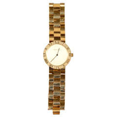 TIFFANY & CO. Gold Atlas Watch