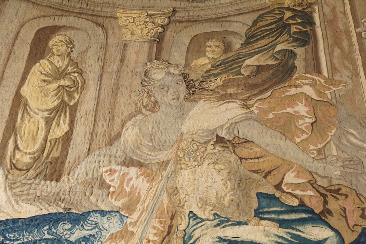 Baroque Royal Aubusson Mythological Tapestry, Second Half 17th Century
