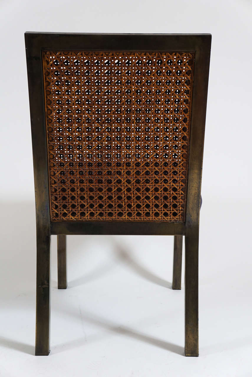 John Widdicomb Dining Chairs, circa 1970 In Excellent Condition In Kinderhook, NY