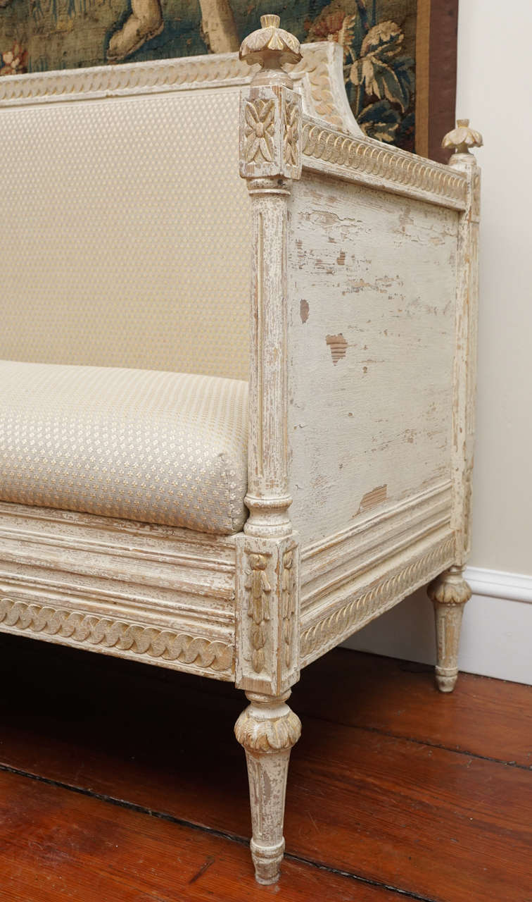Wood Superb Swedish Gustavian Sofa or Settee, circa 1780
