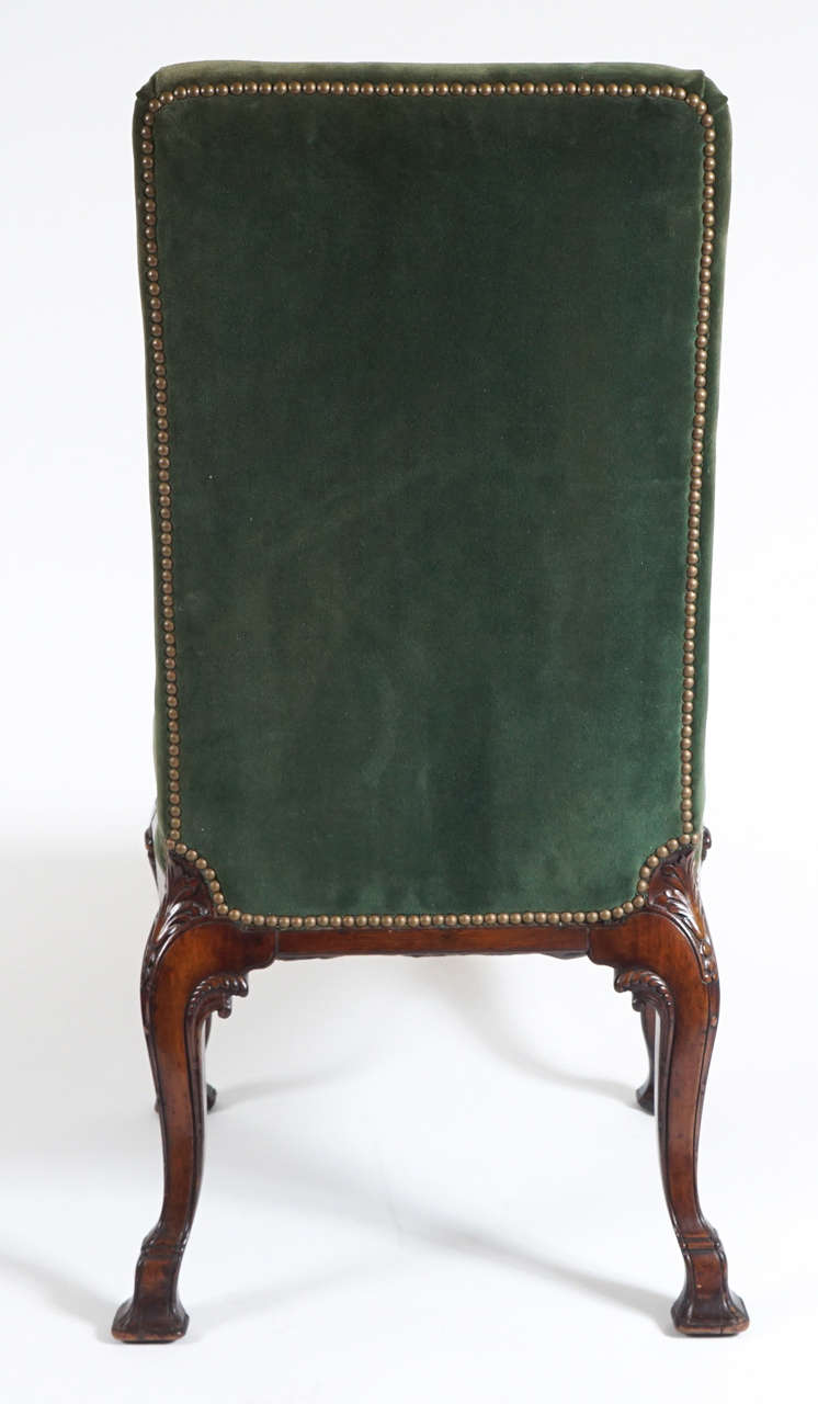 Exceptional George I Style Backstool or Side Chair In Excellent Condition In Kinderhook, NY