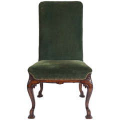 Exceptional George I Style Backstool or Side Chair