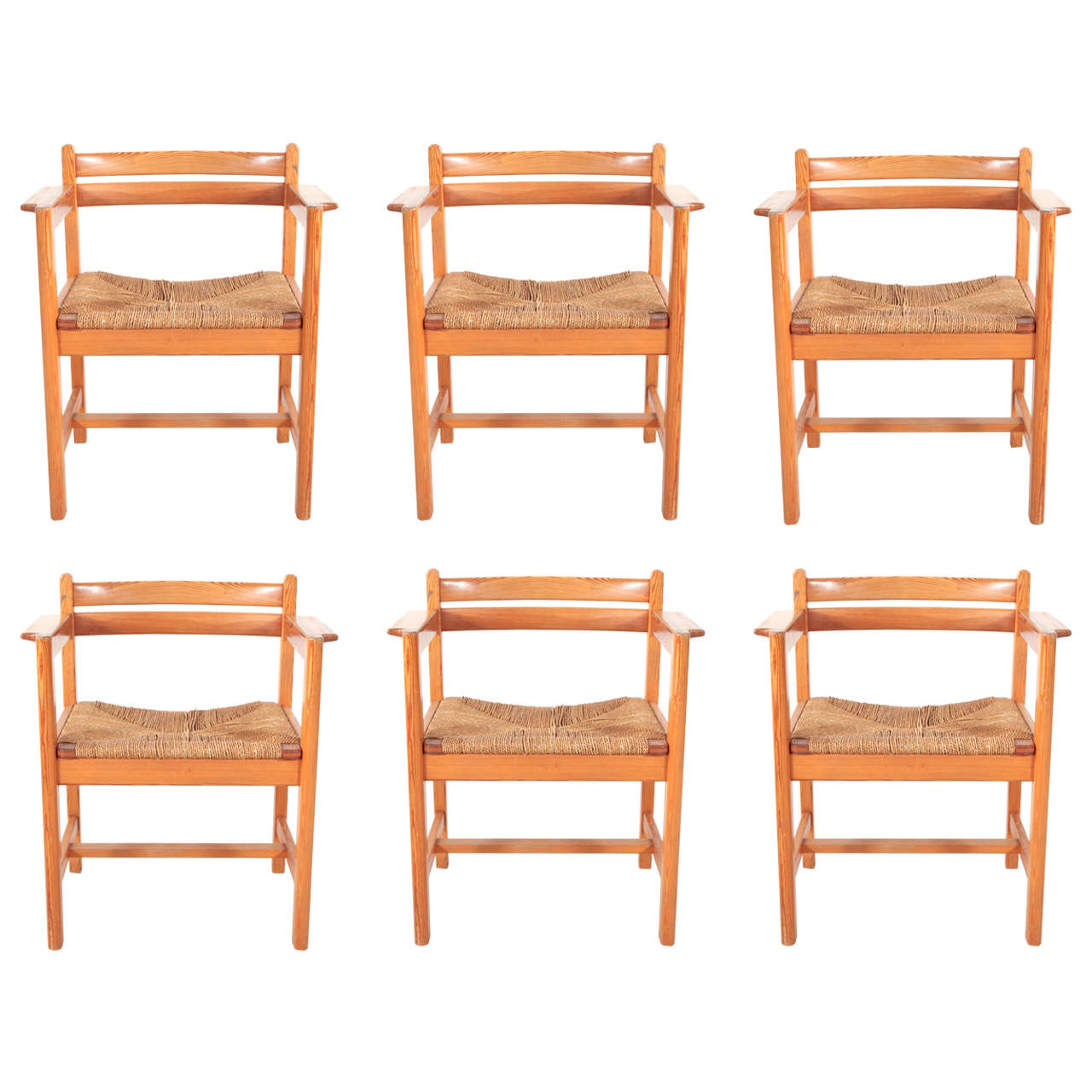 Set of Six Dining Chairs by Børge Mogensen for Karl Andersson and Soner