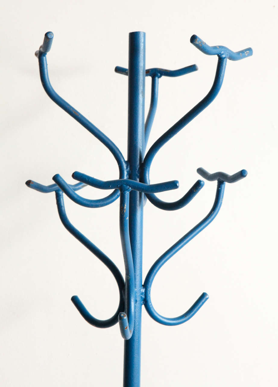 metal coat rack with umbrella stand