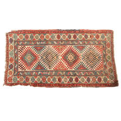 Vintage Woven Oriental Rug, 89" x 48"