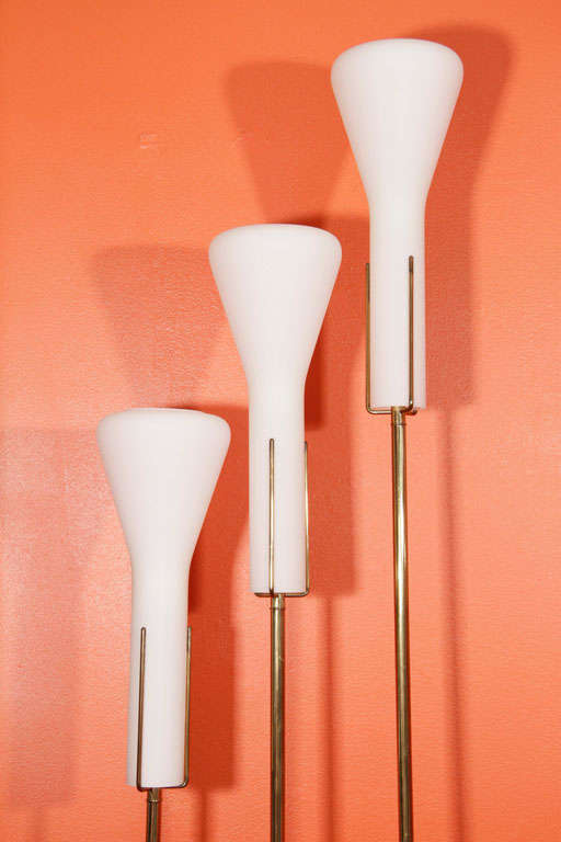 Rare Floor Lamp by Angelo Lelli for Arredoluce