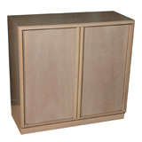 Two Door Taupe Cabinet by TH Robsjohn-Gibbings