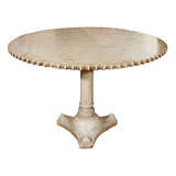 Early 19th Century Indian Solid Marble Table