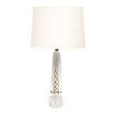 Italian Art Glass Table Lamp by Fratelli Toso