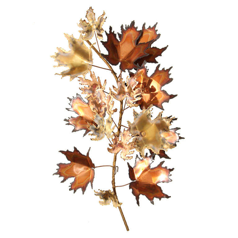 Maple Branch Sculpture by Curtis Jere For Sale