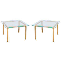 pair of Alvar Aalto Coffee Tables