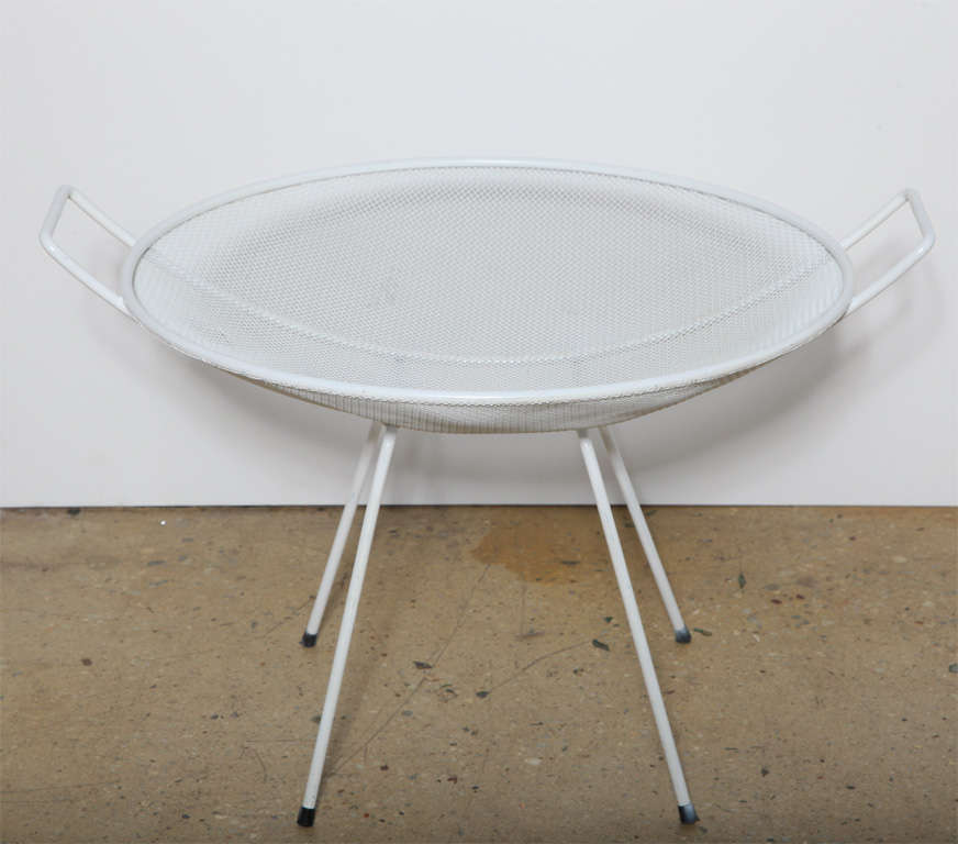 Mid-Century Modern 1950s Sol Bloom White Wire 