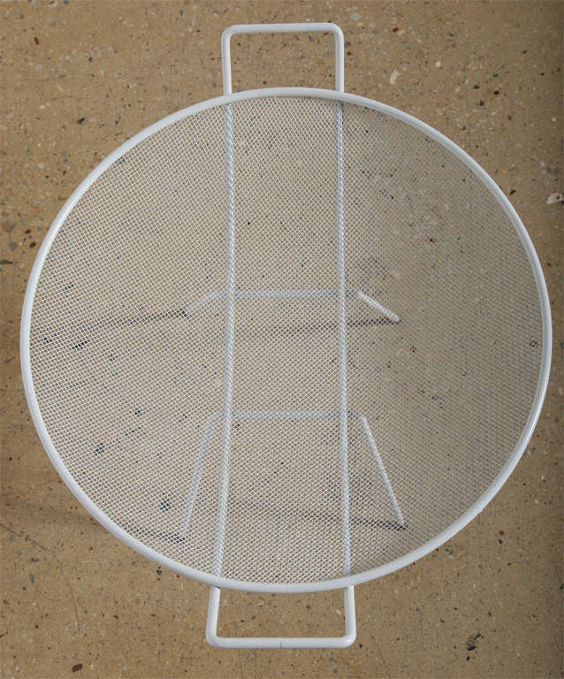 Iron 1950s Sol Bloom White Wire 