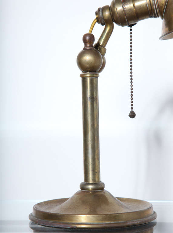 American Bradley & Hubbard Brass Pharmacy Lamp