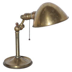 Bradley & Hubbard Brass Pharmacy Lamp
