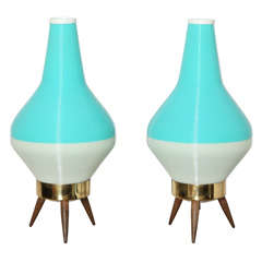 Pair of Rotoplex Lamps