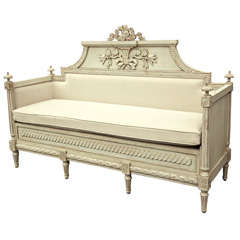 Antique Swedish  Gustavian  Sofa