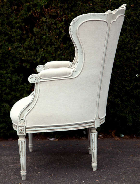 Highly Carved Swedish Begere Chair For Sale 4