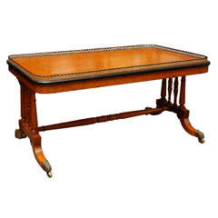 Emboyna Wood Cocktail Table.