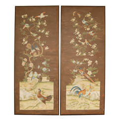 Pair Of Decorative Panels