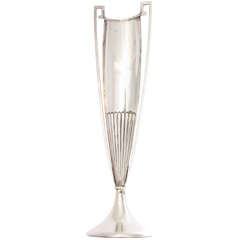 Antique Sterling Silver "Adams Style" Vase