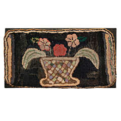 Fanciful Hooked Rug