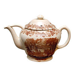 Antique Monumental Tea Pot