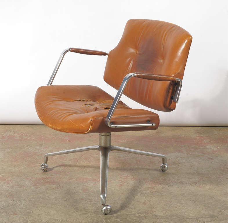 Preben Fabricius and Jorgen Kastholm - Office Chair In Fair Condition In San Francisco, CA