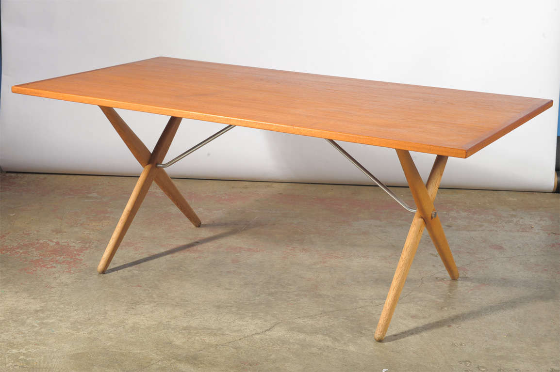 Mid-20th Century Hans J Wegner - Dining Table, Model AT-303