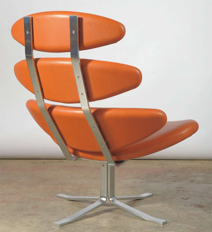 Mid-20th Century Poul M Volther - Corona Easy Chair, model EJ 5