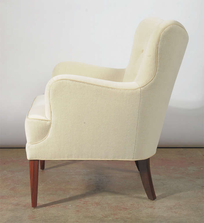 Low Wingback - 'Grace Chair' In Excellent Condition In San Francisco, CA