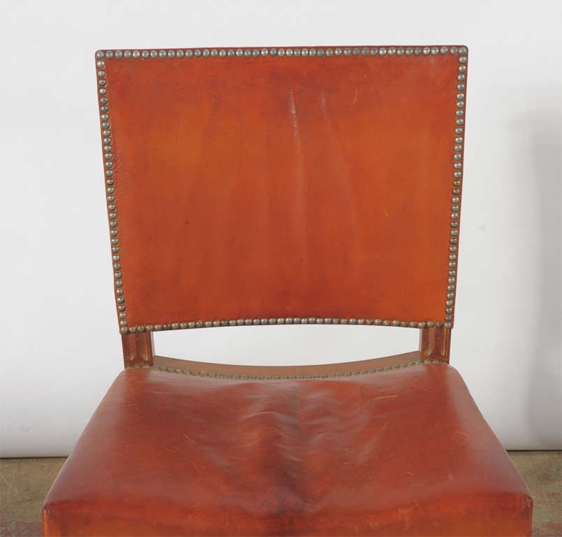 Kaare Klint - The Red Chair In Good Condition In San Francisco, CA