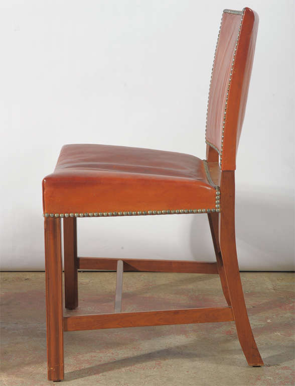 Mid-20th Century Kaare Klint - The Red Chair