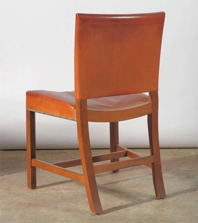 Leather Kaare Klint - The Red Chair