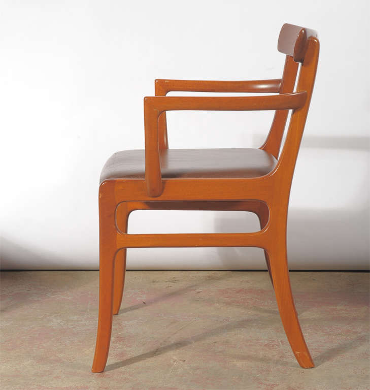 Ole Wanscher Dining Chairs, Set of Six In Good Condition In San Francisco, CA