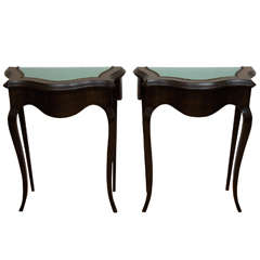 Pair of Edwardian Consoles in the Louis XV Style