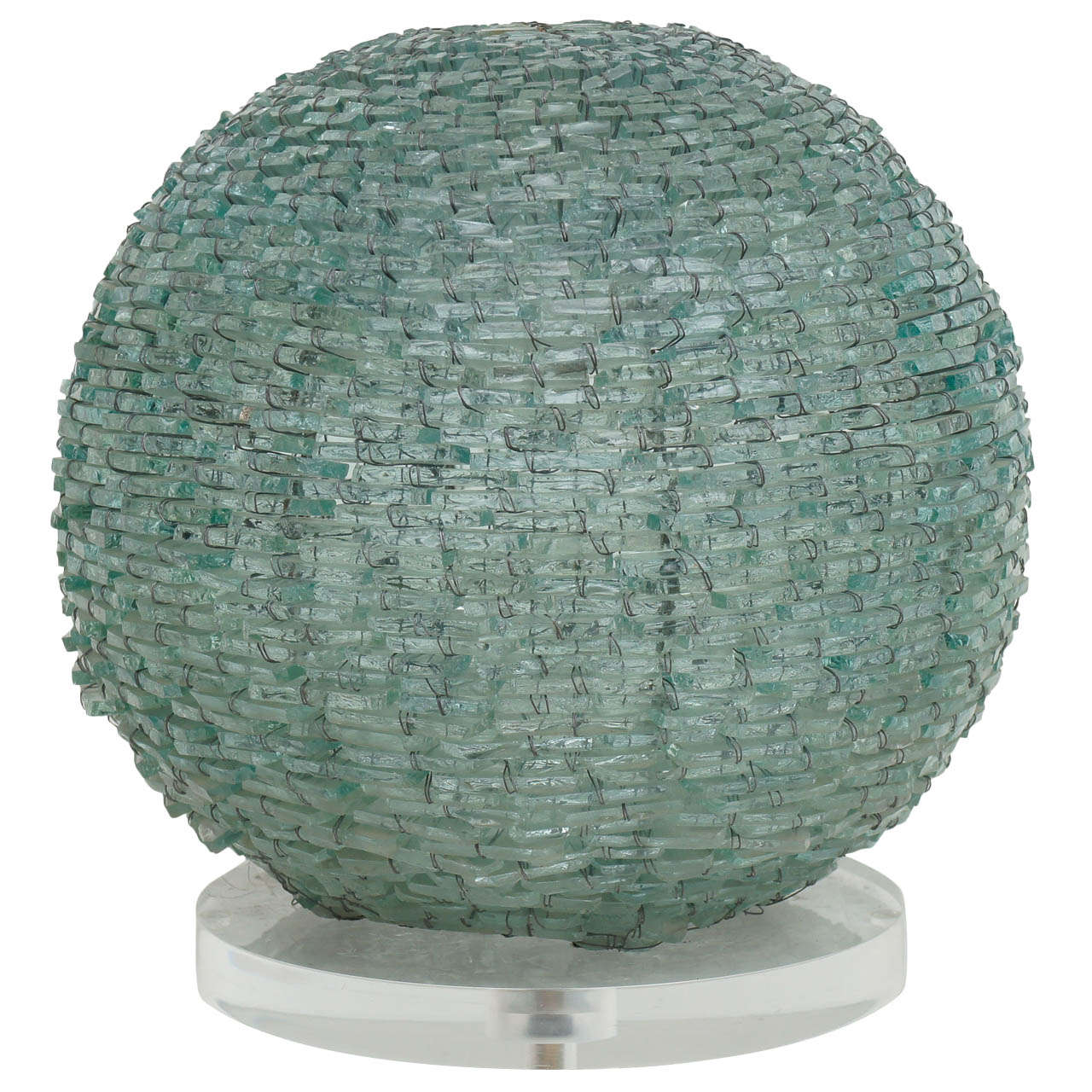 Spherical Glass Shard Lamp For Sale at 1stDibs
