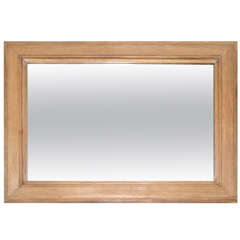 Large Oak Mirror Circa 1900