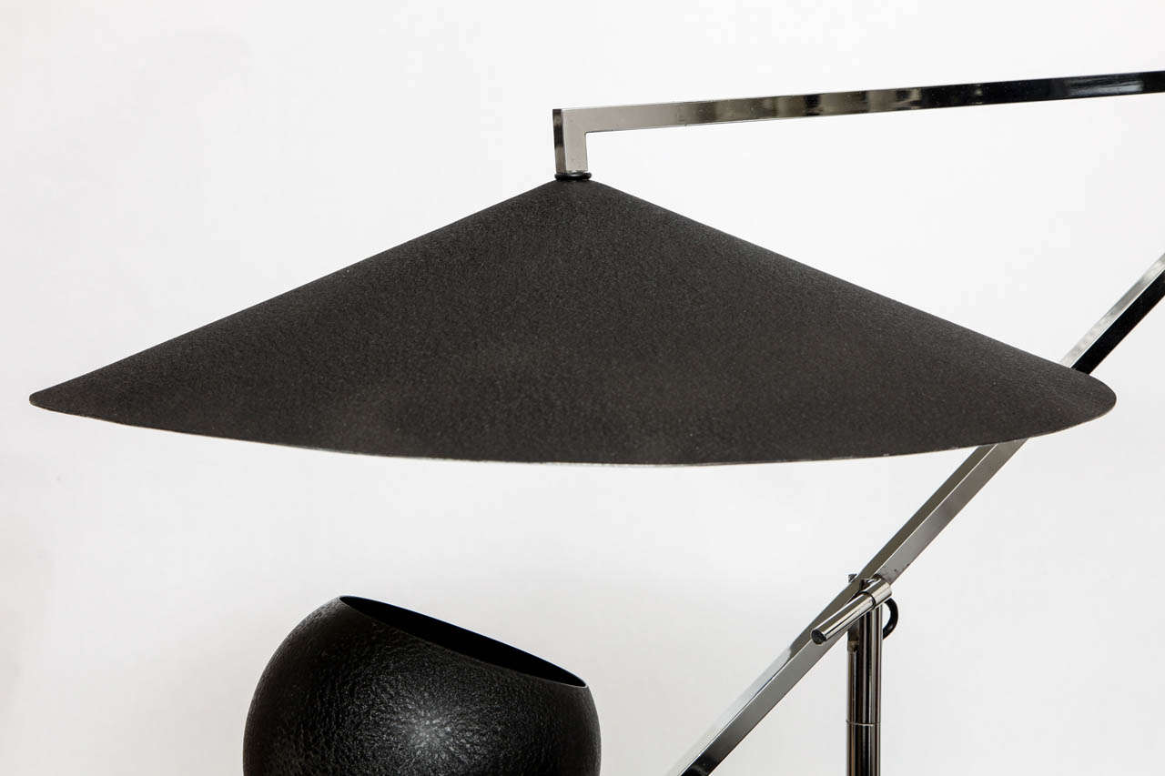 American 1960s Articulated Floor Lamp by Robert Sonneman