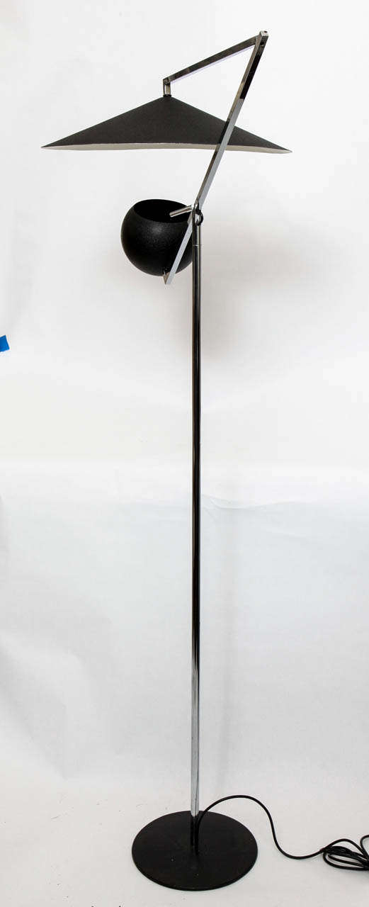 1960s Articulated Floor Lamp by Robert Sonneman 1