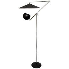 1960s Articulated Floor Lamp by Robert Sonneman
