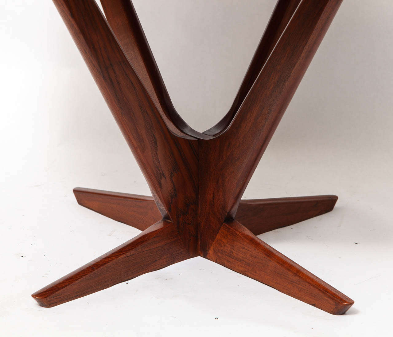A 1960's Modernist teak Table signed Georg Jensen for Kubus 1