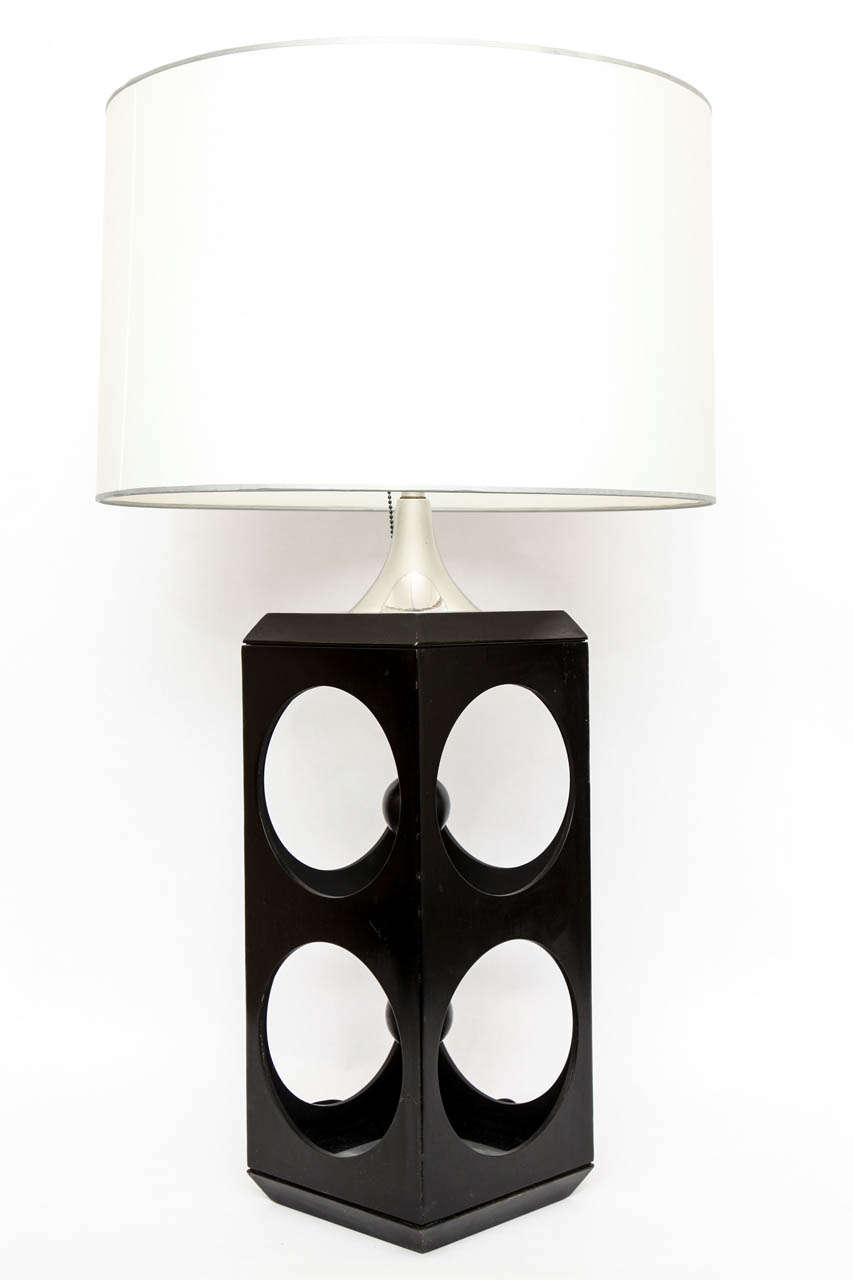 American  Modeline Table Lamp Mid Century Modern Architectural  1960's For Sale
