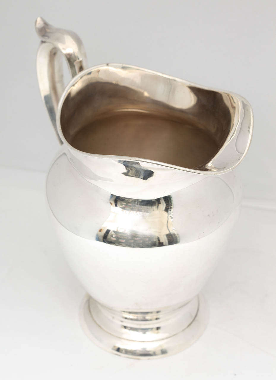 Sterling Silver Water Pitcher 4
