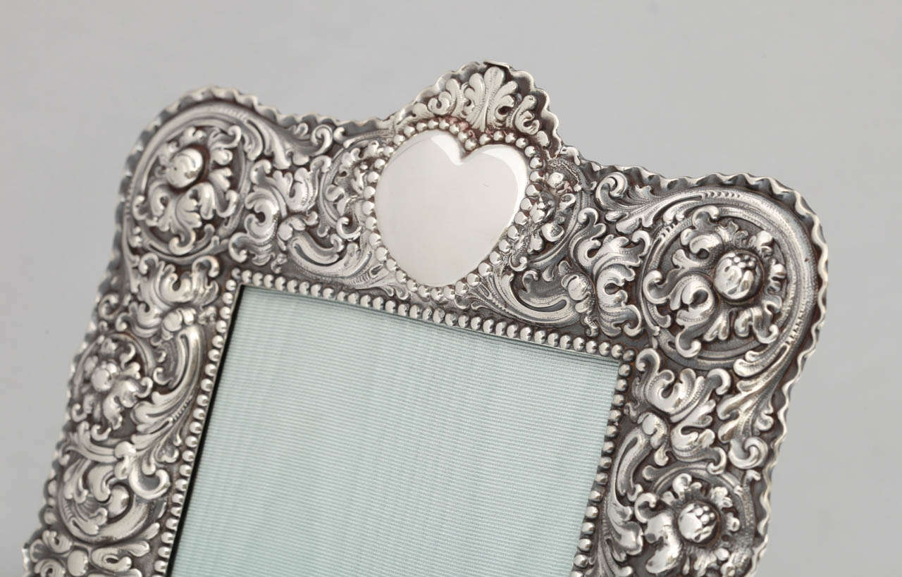 19th Century Tiffany Sterling Silver Picture Frame