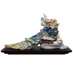 High Porcelain Titled, "Winged Beauty" by Lladro