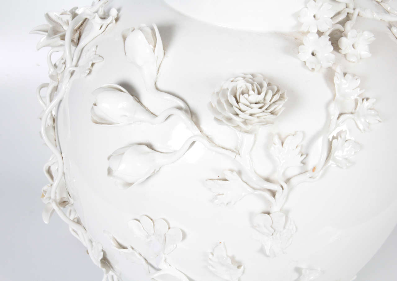 porcelain flower lamp