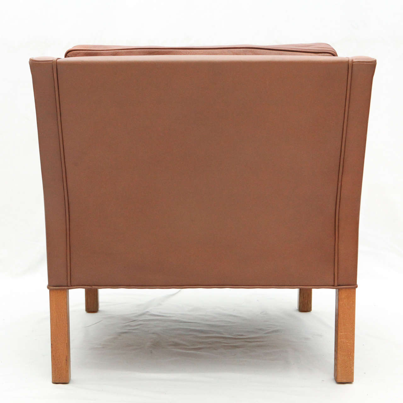 Borge Mogensen Leather Lounge Chair 2