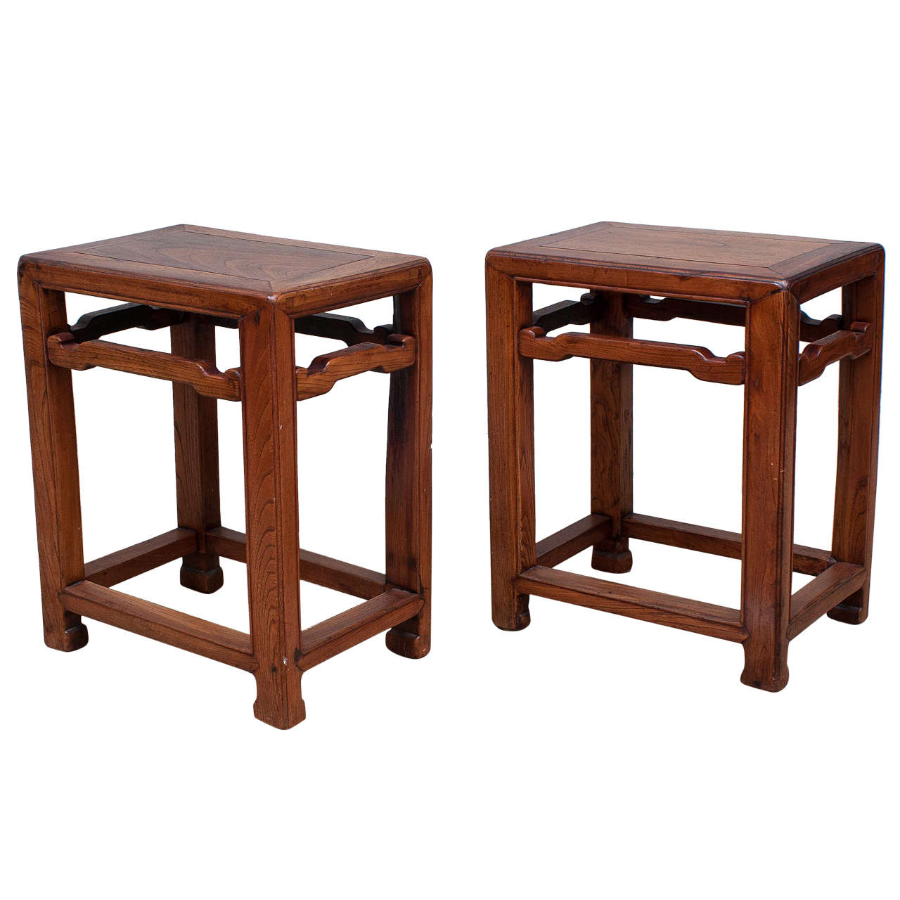 Pair of Chinese Low Tables, 19th Century